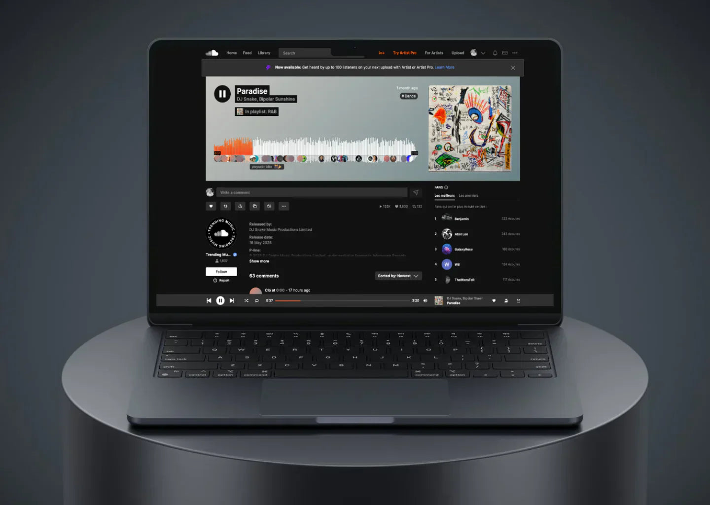 Tout savoir sur SoundCloud : La plateforme incontournable des créateurs et
des fans de musique