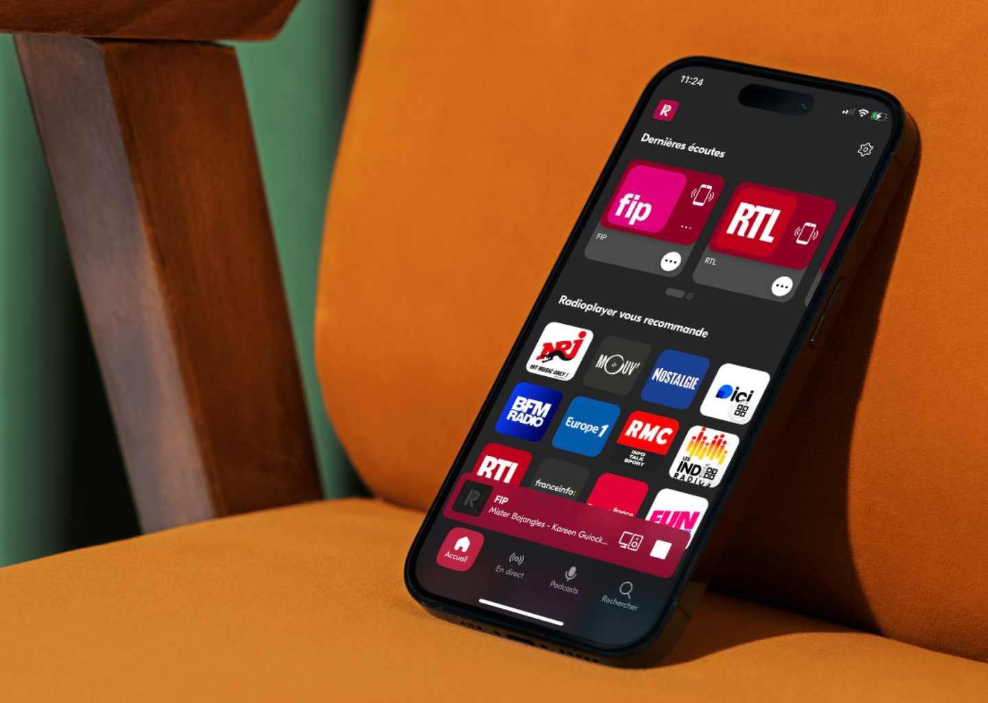 Écouter des radios et des podcasts, ce qui va changer sur Octavio Stream G2