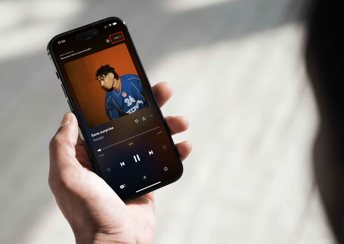 Comment utiliser la fonctionnalité Tidal Live ?