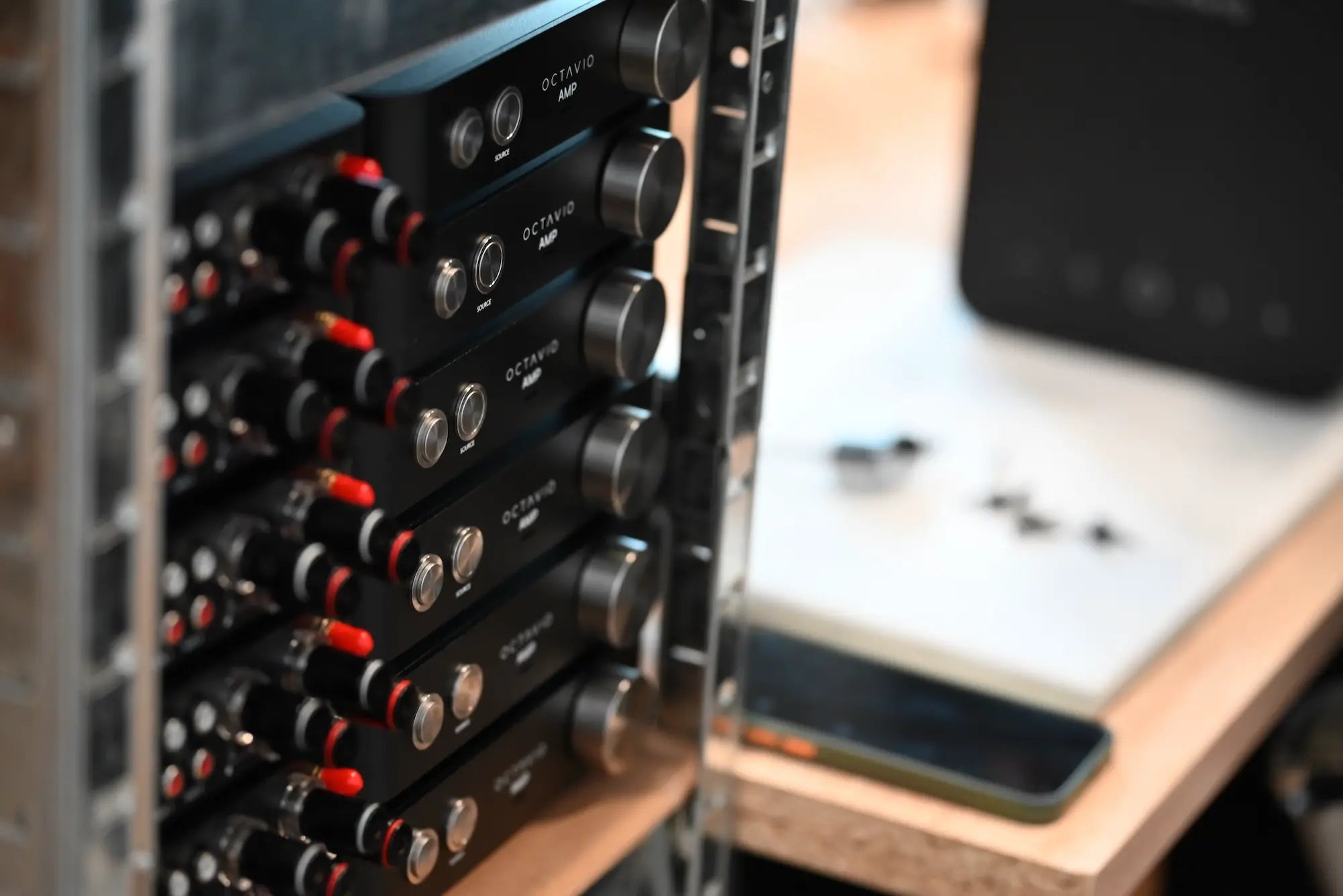Octavio Amp assemblage