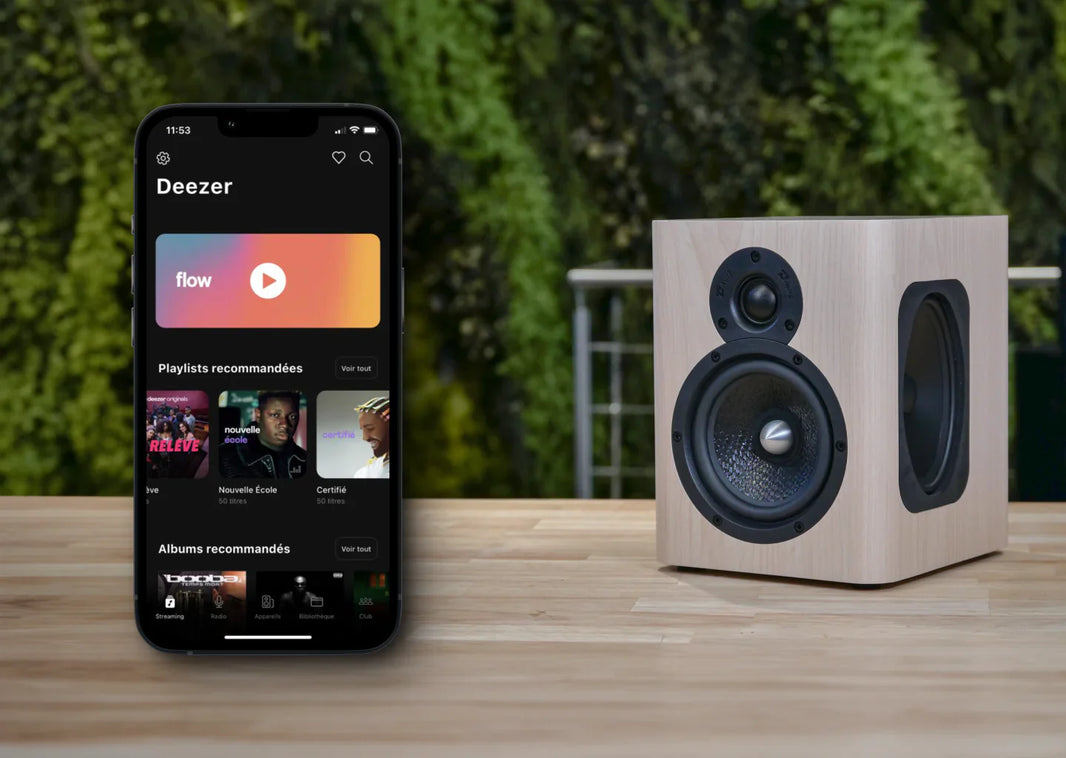 Streaming audio en Wi-Fi