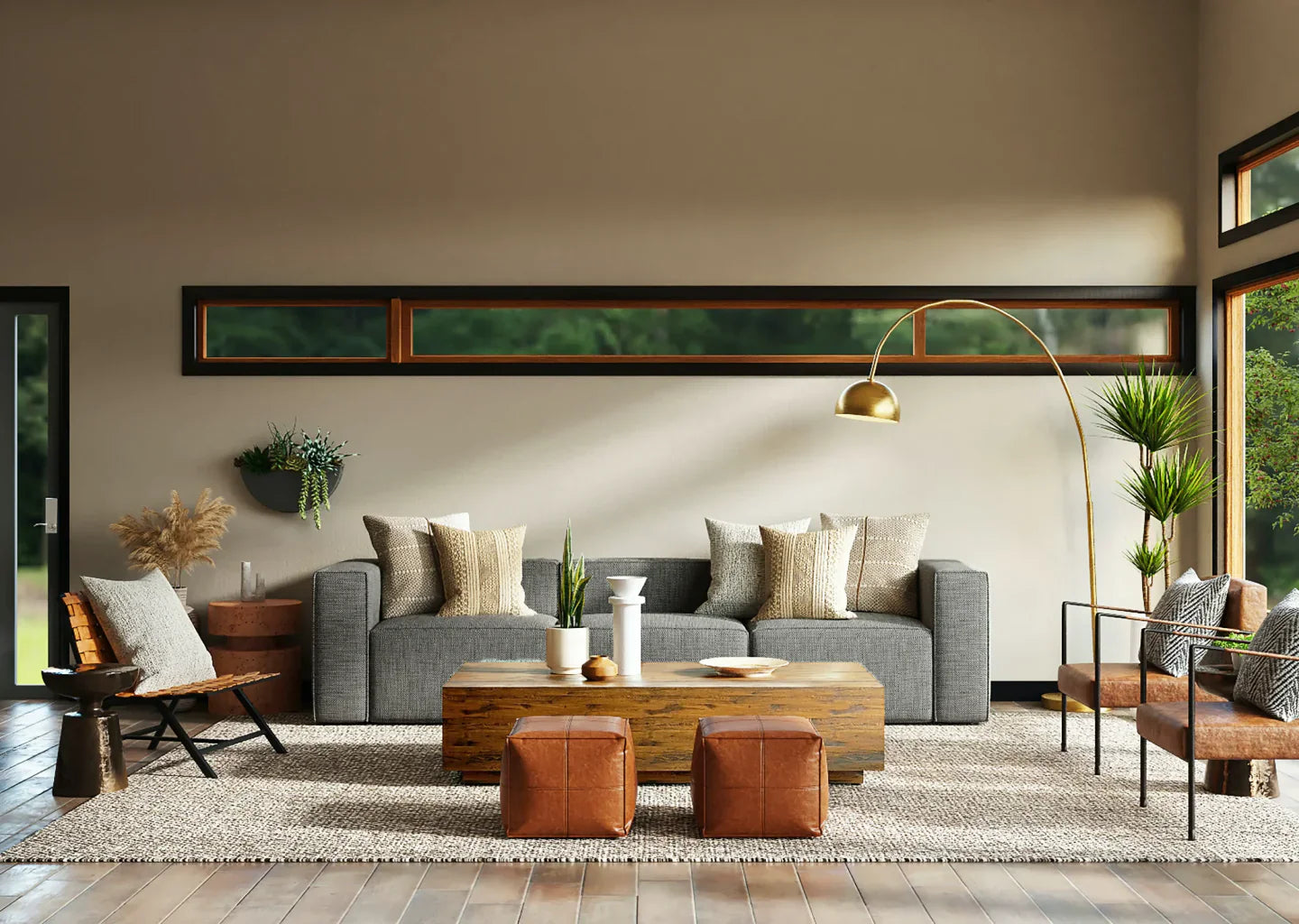Intérieur maison salon